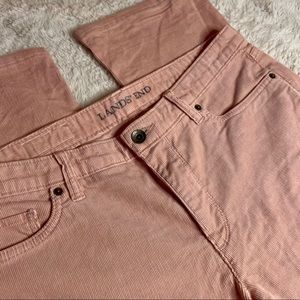 Light pink corduroy pants from Lands’ End size 12